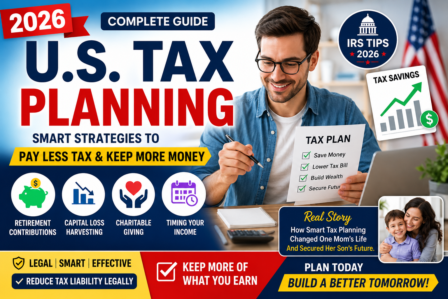 U.S. Tax Planning Guide 2026 | Best Tax Saving Strategies for Individuals